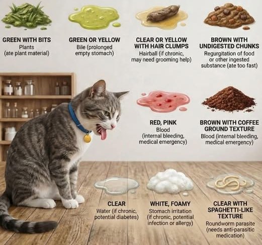 Snuggle - Recognizing what the color and texture of vomit means! | Facebook