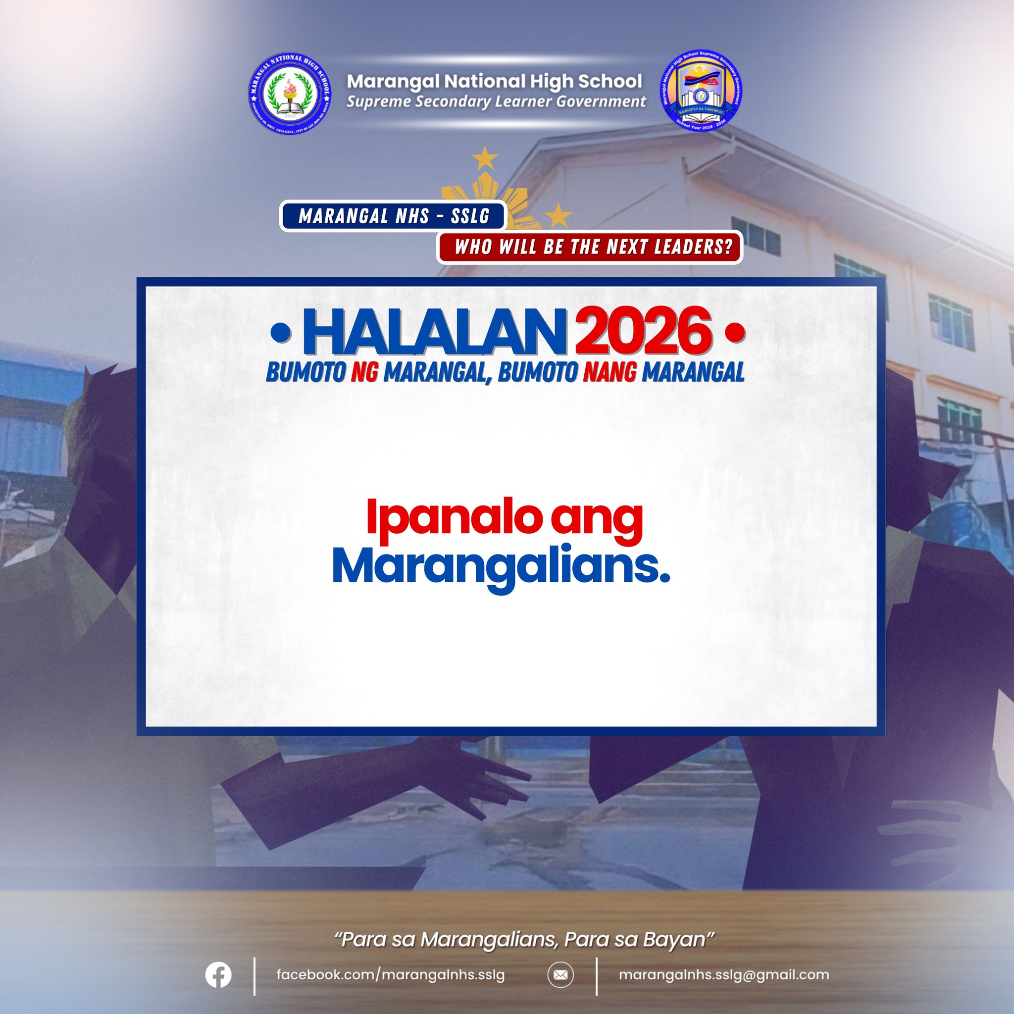 Marangal National High School Supreme Secondary Learner Government ...