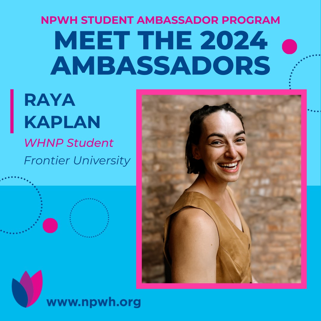 NPWH - Introducing Raya Kaplan, a NPWH 2024 Student... | Facebook