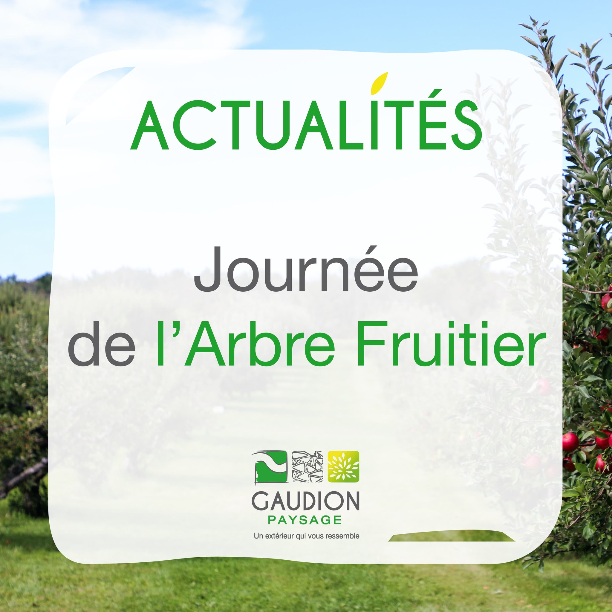 Gaudion Paysage - 🌳🍎 Faisons grandir la vie : plantez et... | Facebook