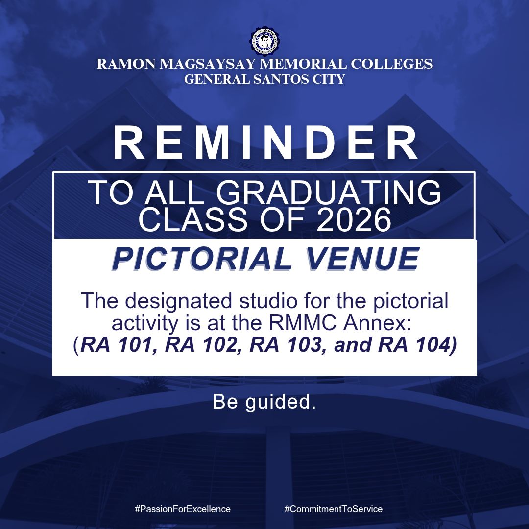 RMMC - Student Services Office | General Santos City