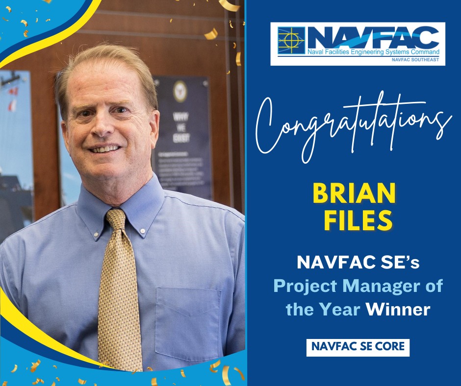 NAVFAC - Congratulations to Brian Files, who was recently named NAVFAC ...