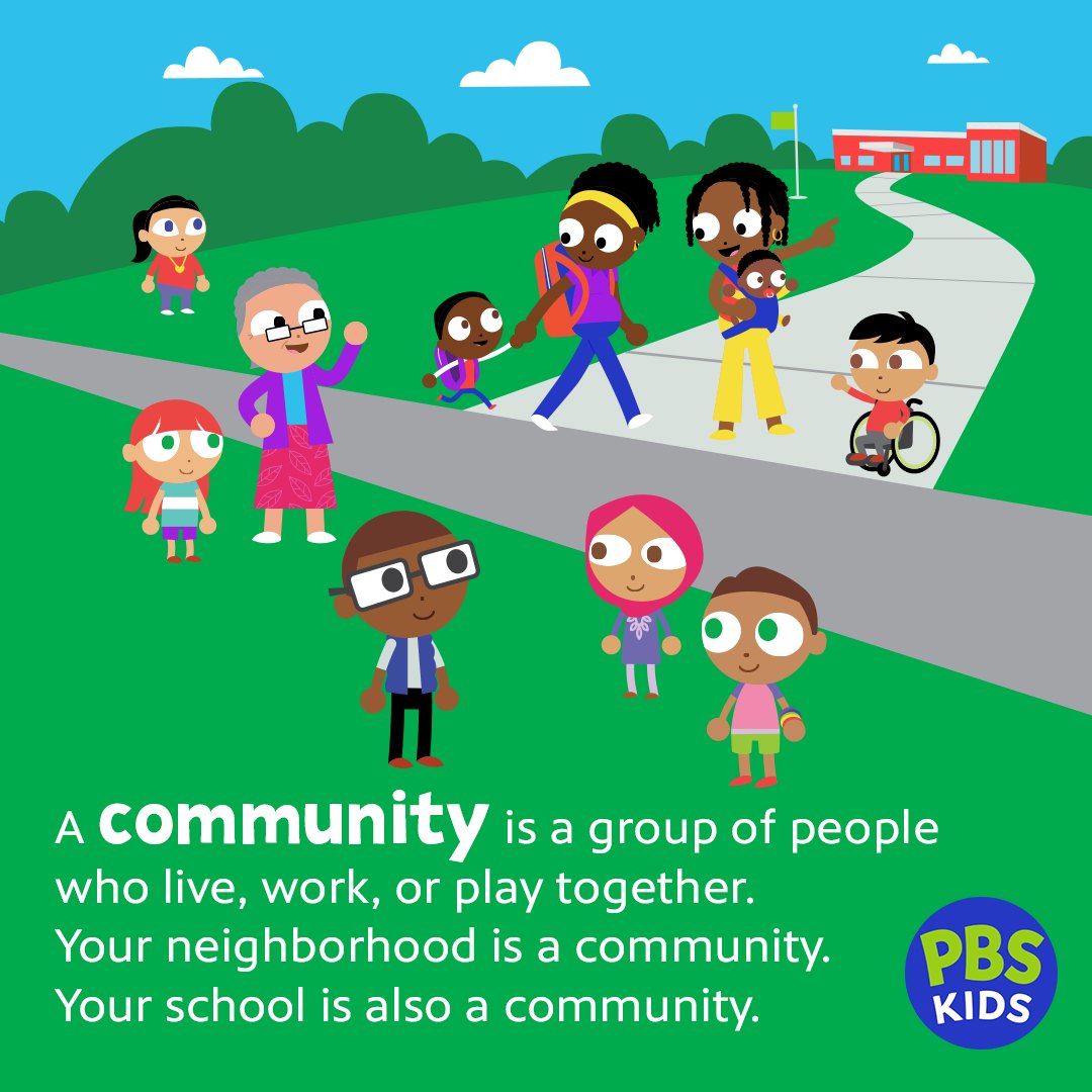 PBS KIDS - Here’s a secret about community. You’re in one...