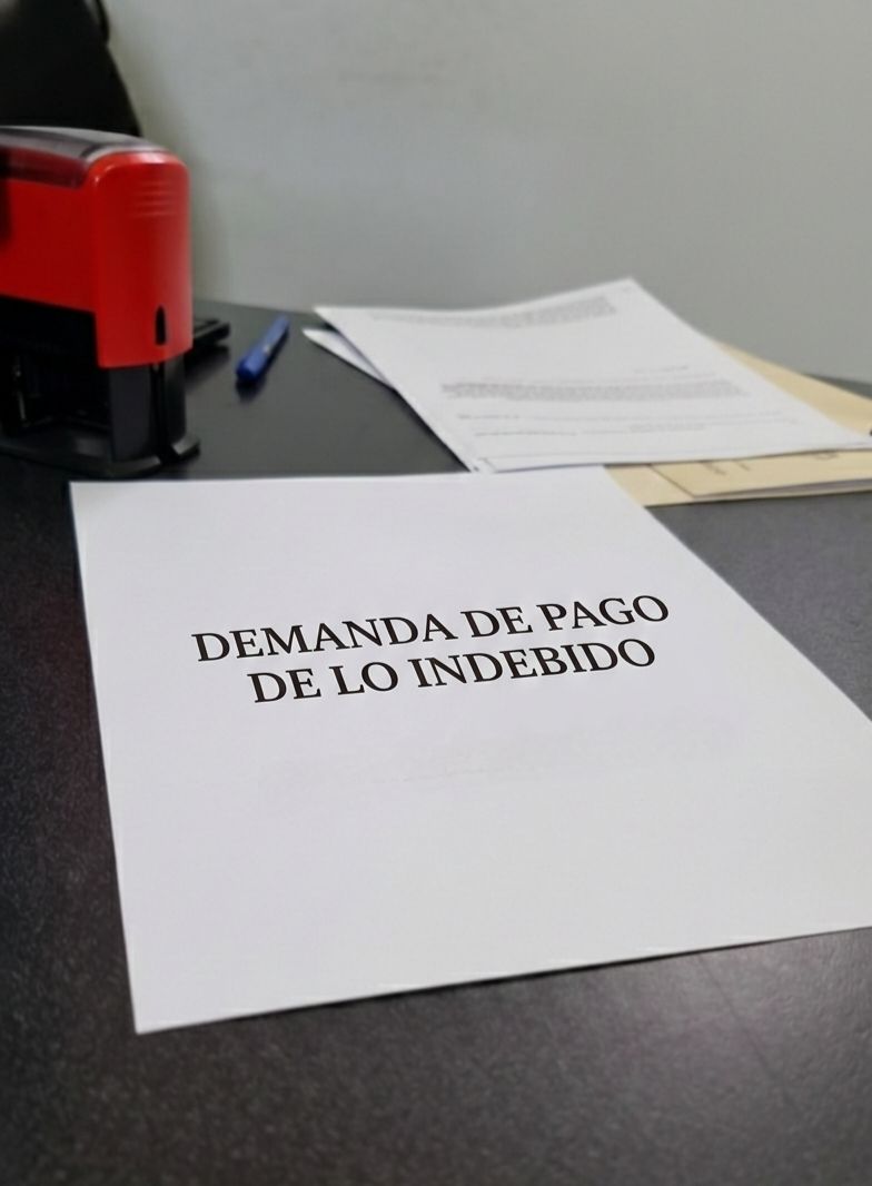 Claudia - FORMULARIO DEMANDA: PAGO DE LO INDEBIDO💸 H. TRIBUNAL DE ...