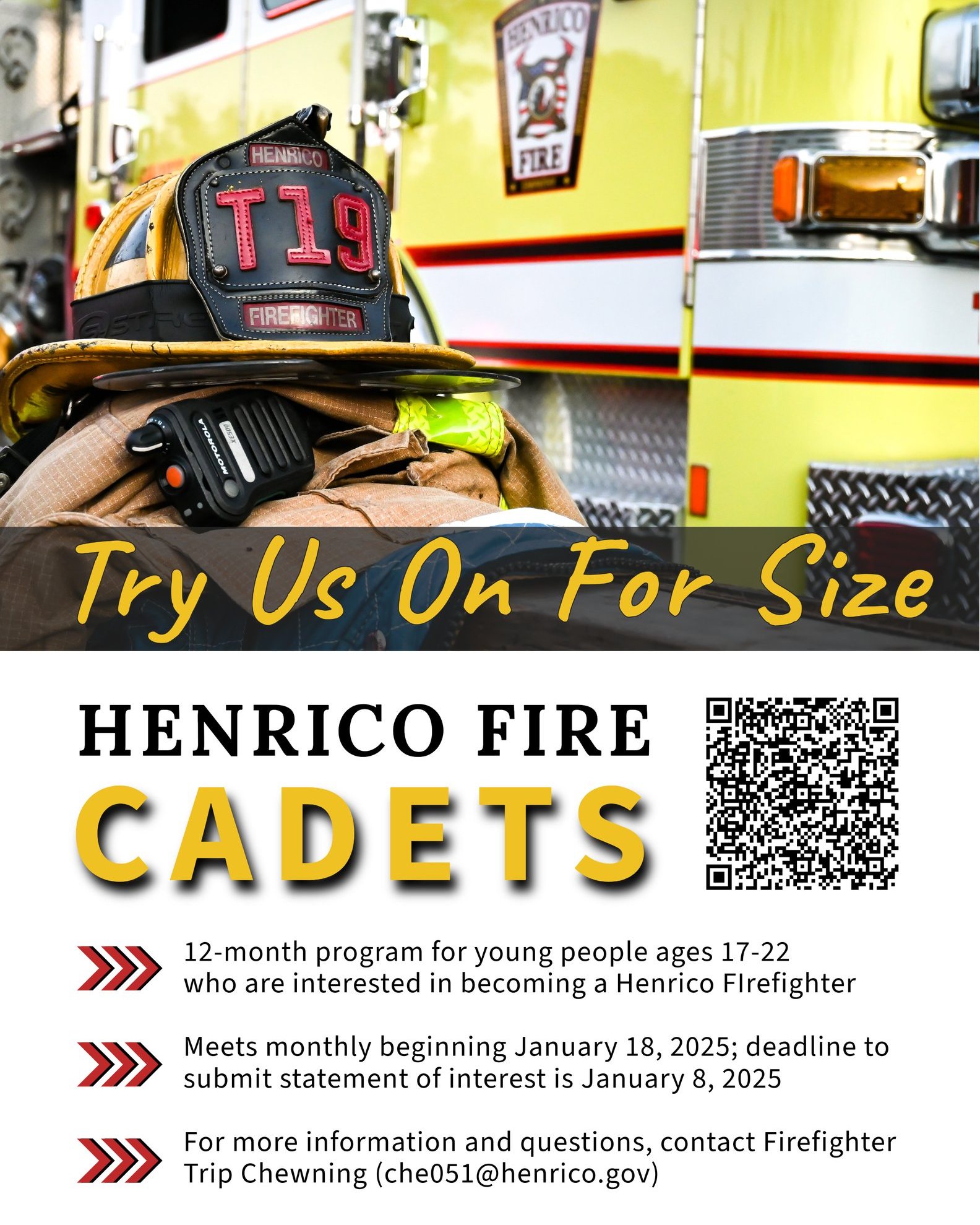 Henrico - The Henrico Fire Cadets program is open to young people ages ...