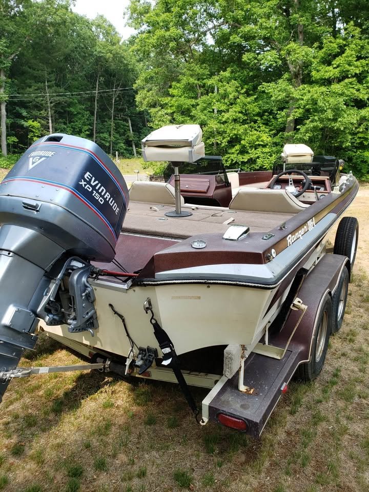 1983 Ranger 395v 20 ft. bass fishing boat and trailer - Boats ...