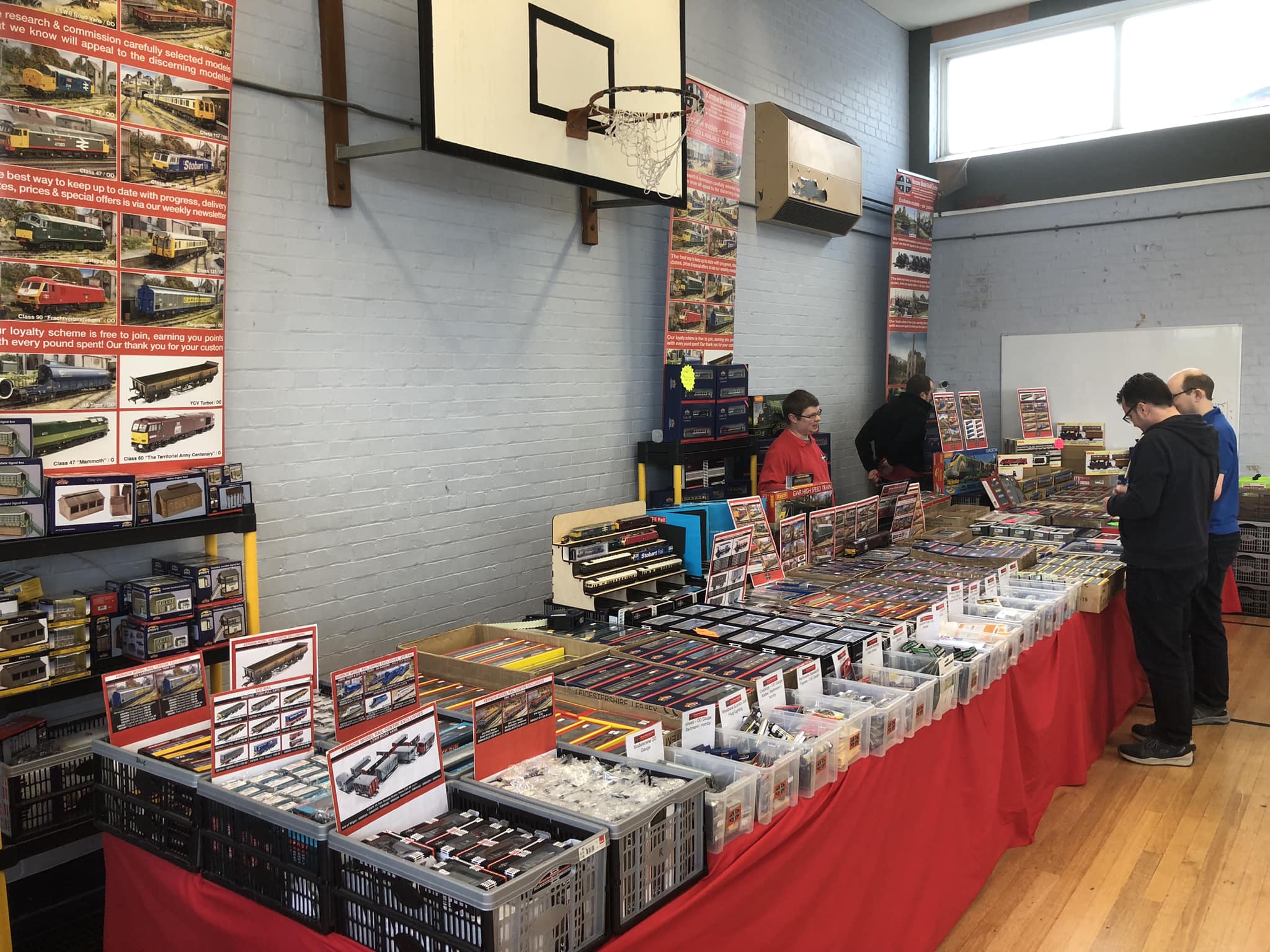 Kernow Model Rail Centre - Our stand is all set up at the Basingstoke ...