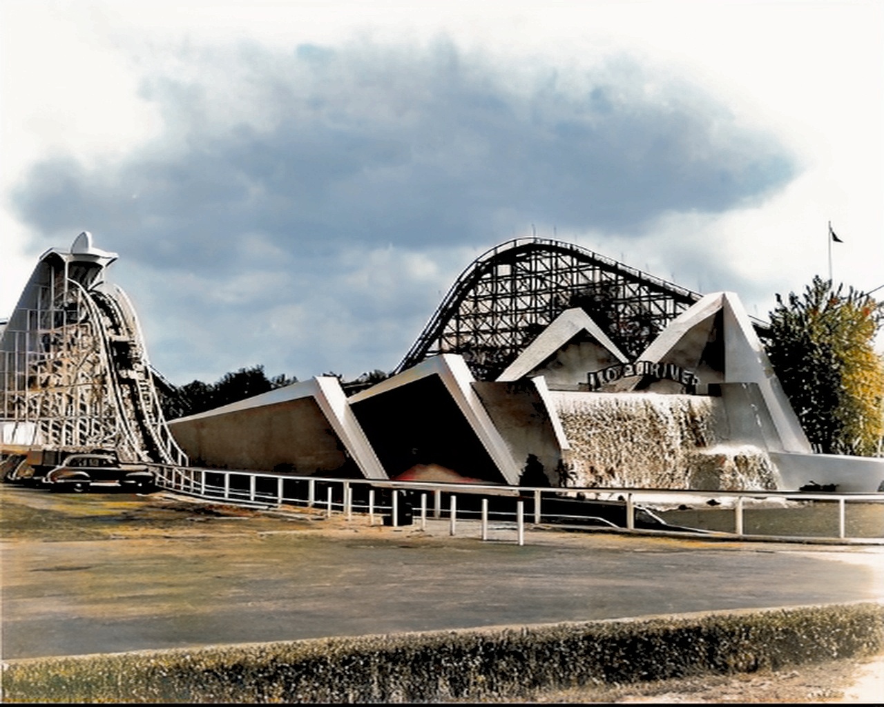 Old Photos Of Cincinnati | Lost River Ride at Coney Island in ...