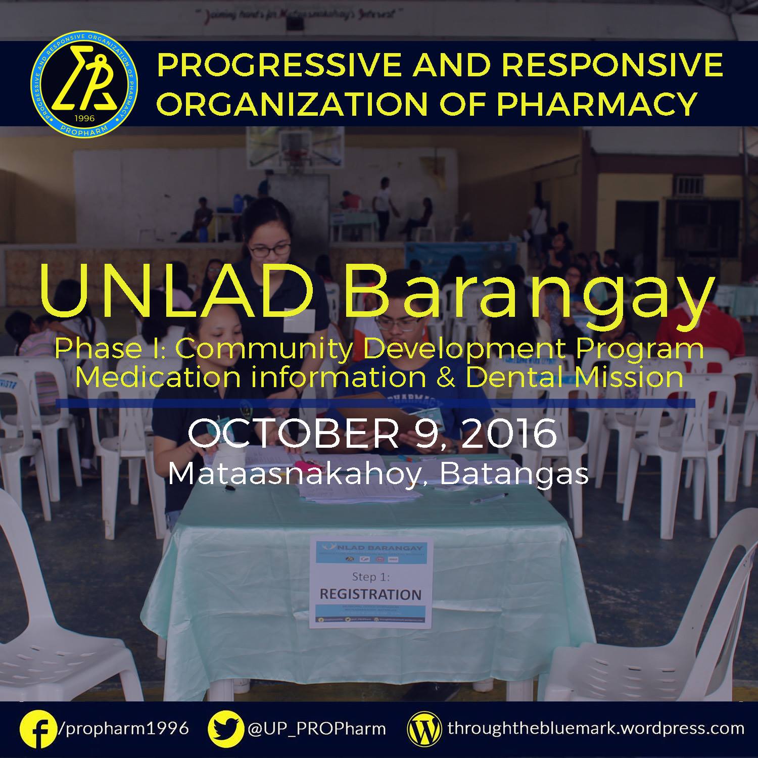 Progressive and Responsive Organization of Pharmacy (PROPharm) | Ermita