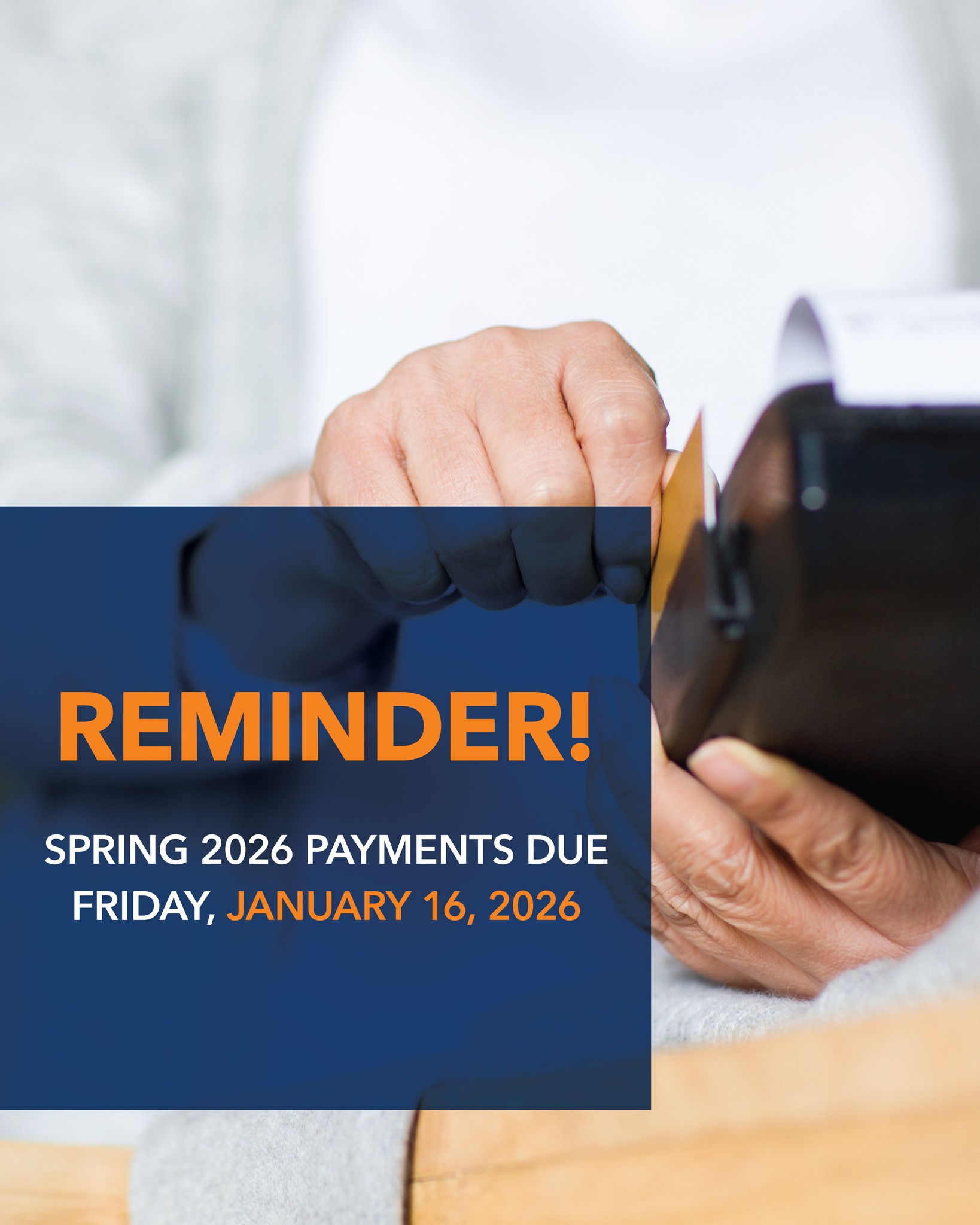 📣 Reminder! Spring 2026 payments... - Texas Southmost College | Facebook