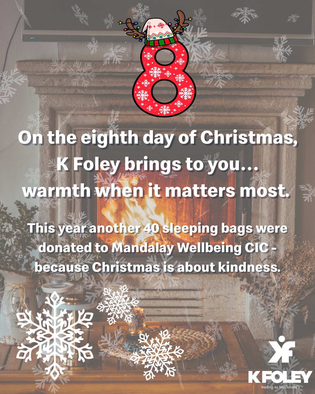 K Foley - 🎁On the eighth day of Christmas, K Foley brings to you ...