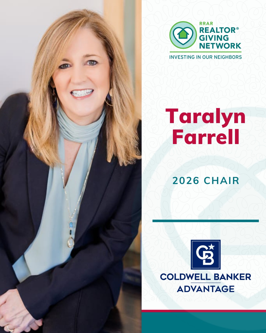 Realtor - Thrilled to announce Taralyn Farrell as RGN's 2026 Chair ...