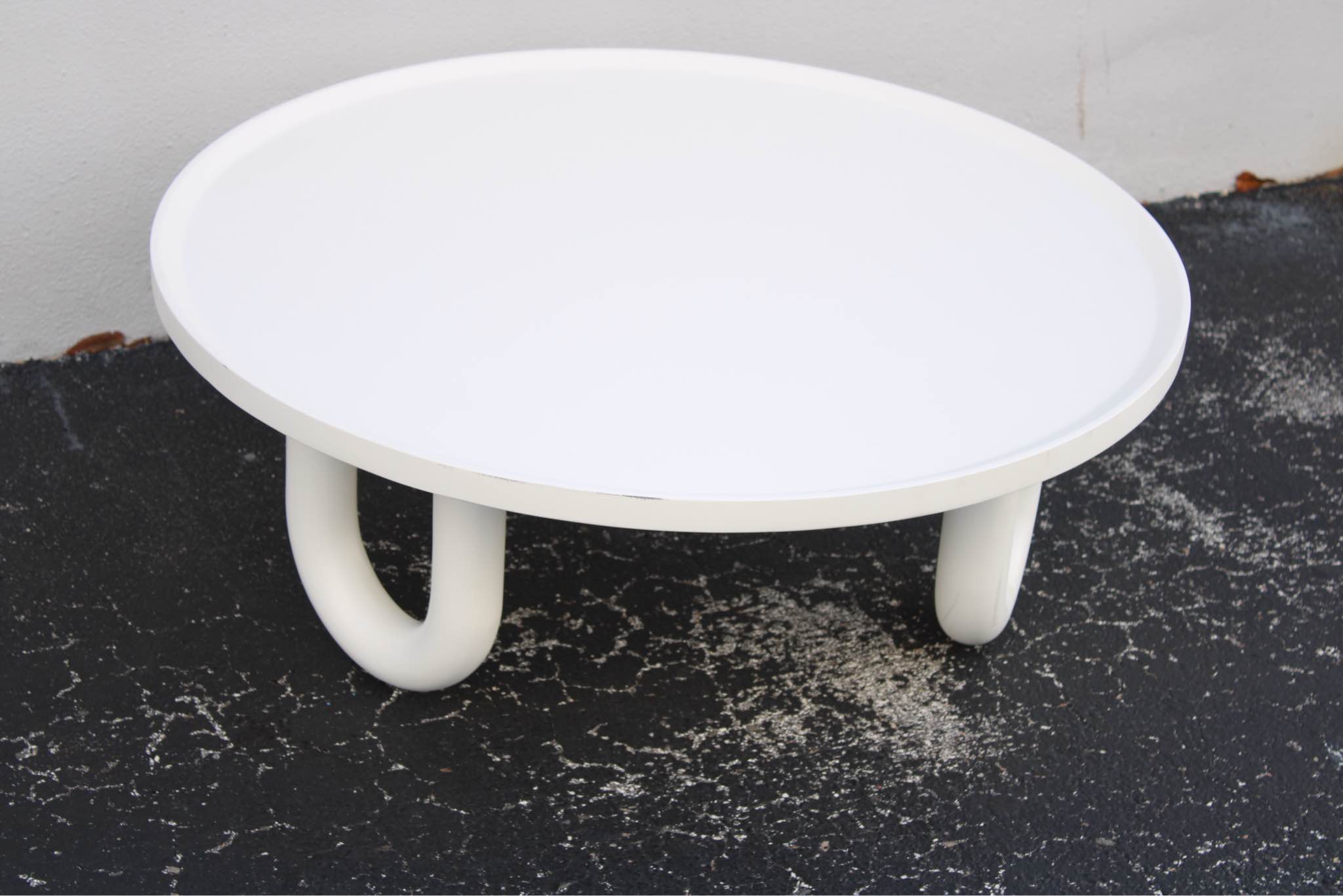 Modani Alabaster White Round Coffee Table – Modern Designer Piece ...