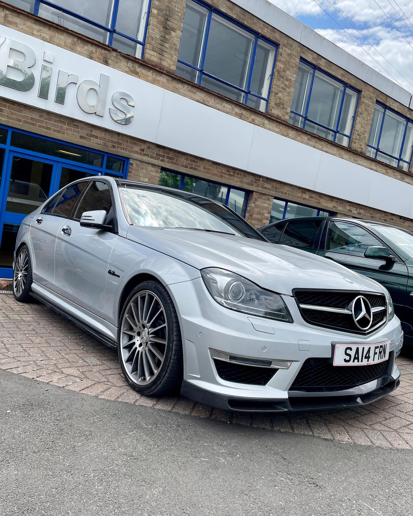 Mercedes w204 C63 AMG in today for a Quaife LSD upgrade