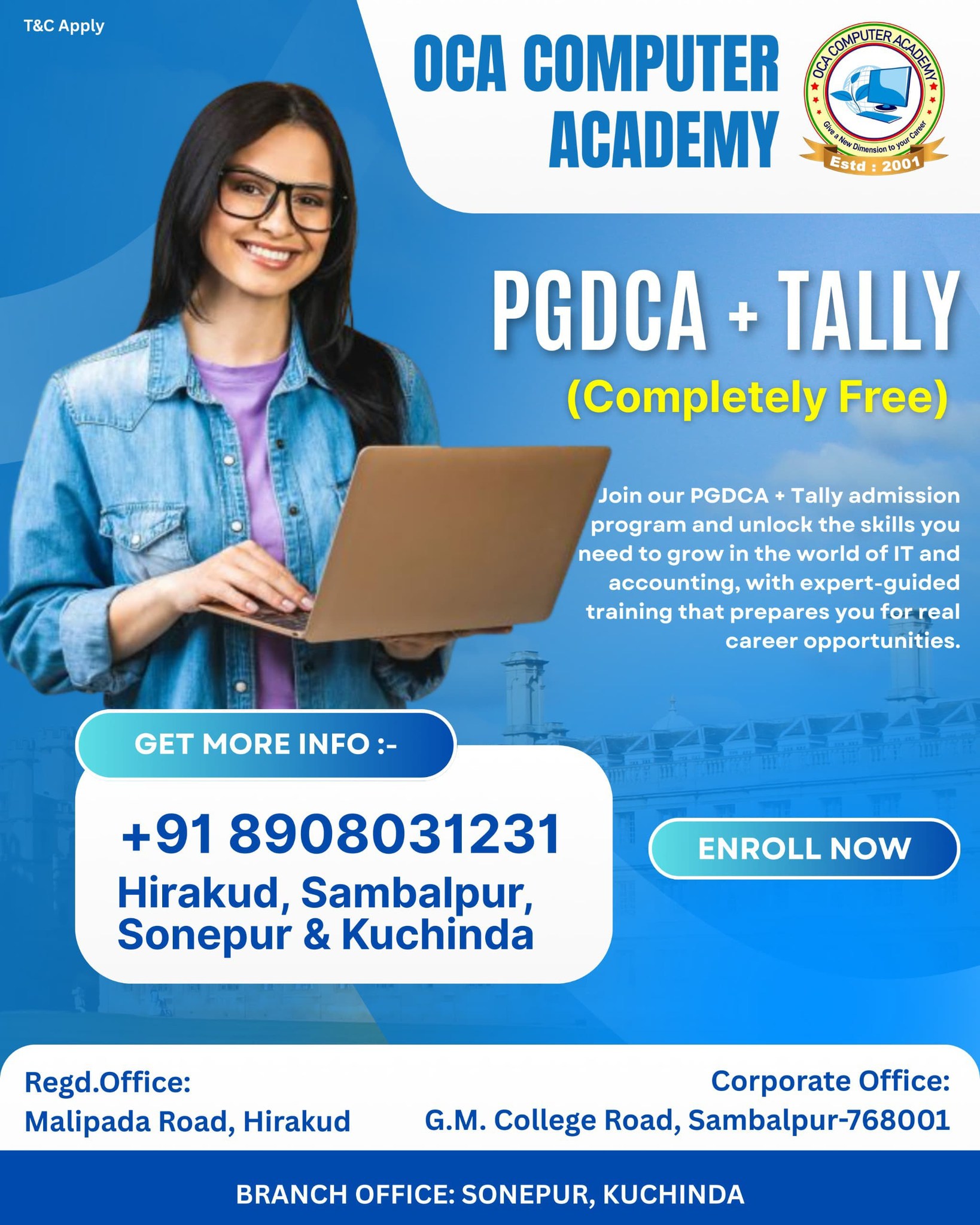 OCA Computer Academy | Sambalpur