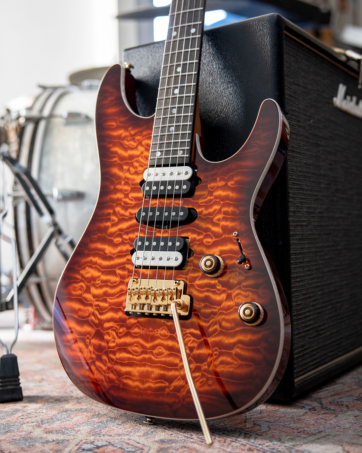 The Dimarzio Fusion Edge !!! Absolutely amazing !!! I'm literally