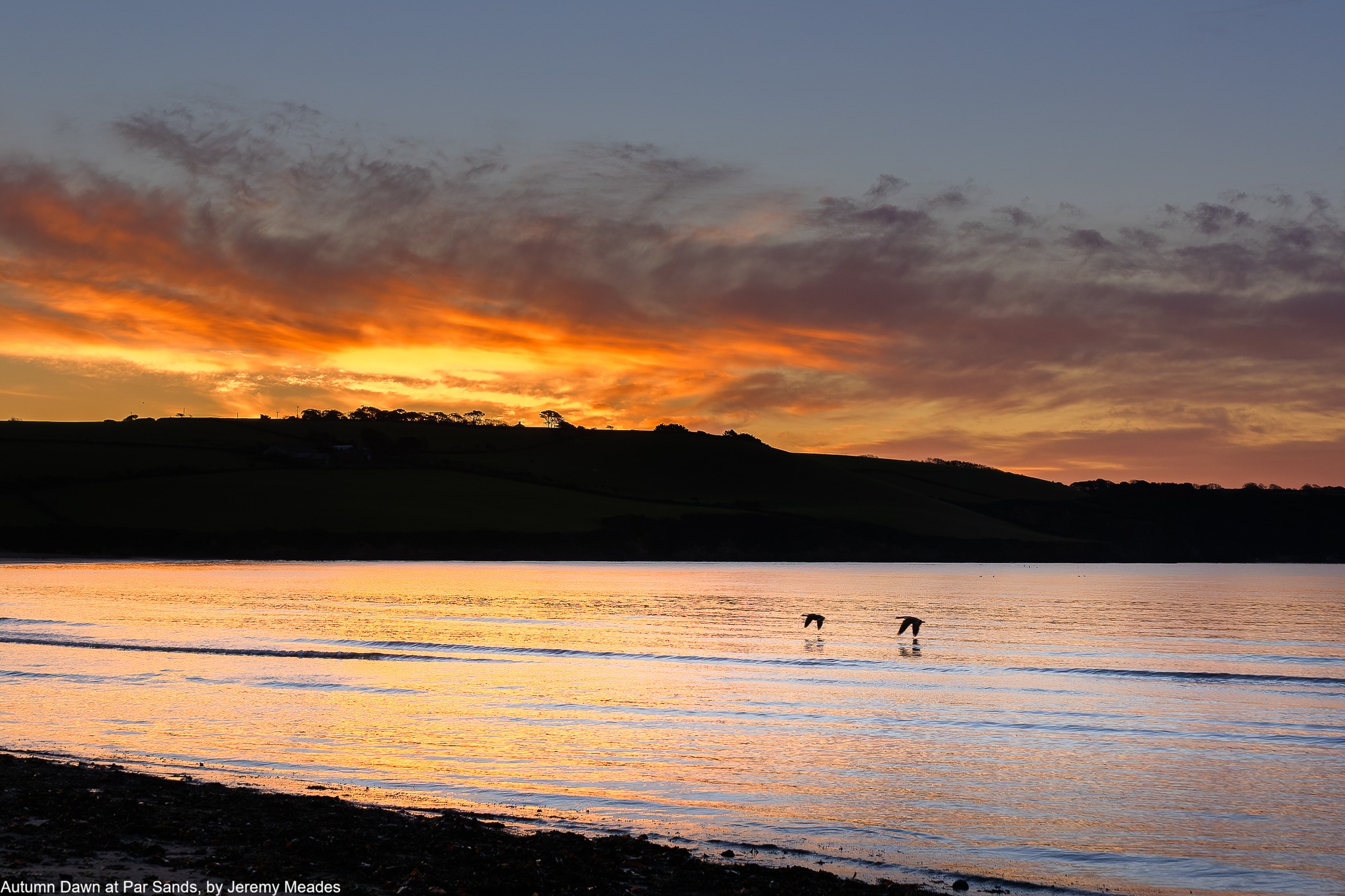 PL24 - 'Autumn Dawn at Par Sands' by Jeremy Meades Browse more photos ...