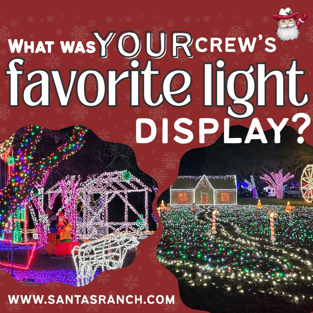 Santa's Ranch-Drive thru Christmas Light Park | New Braunfels TX