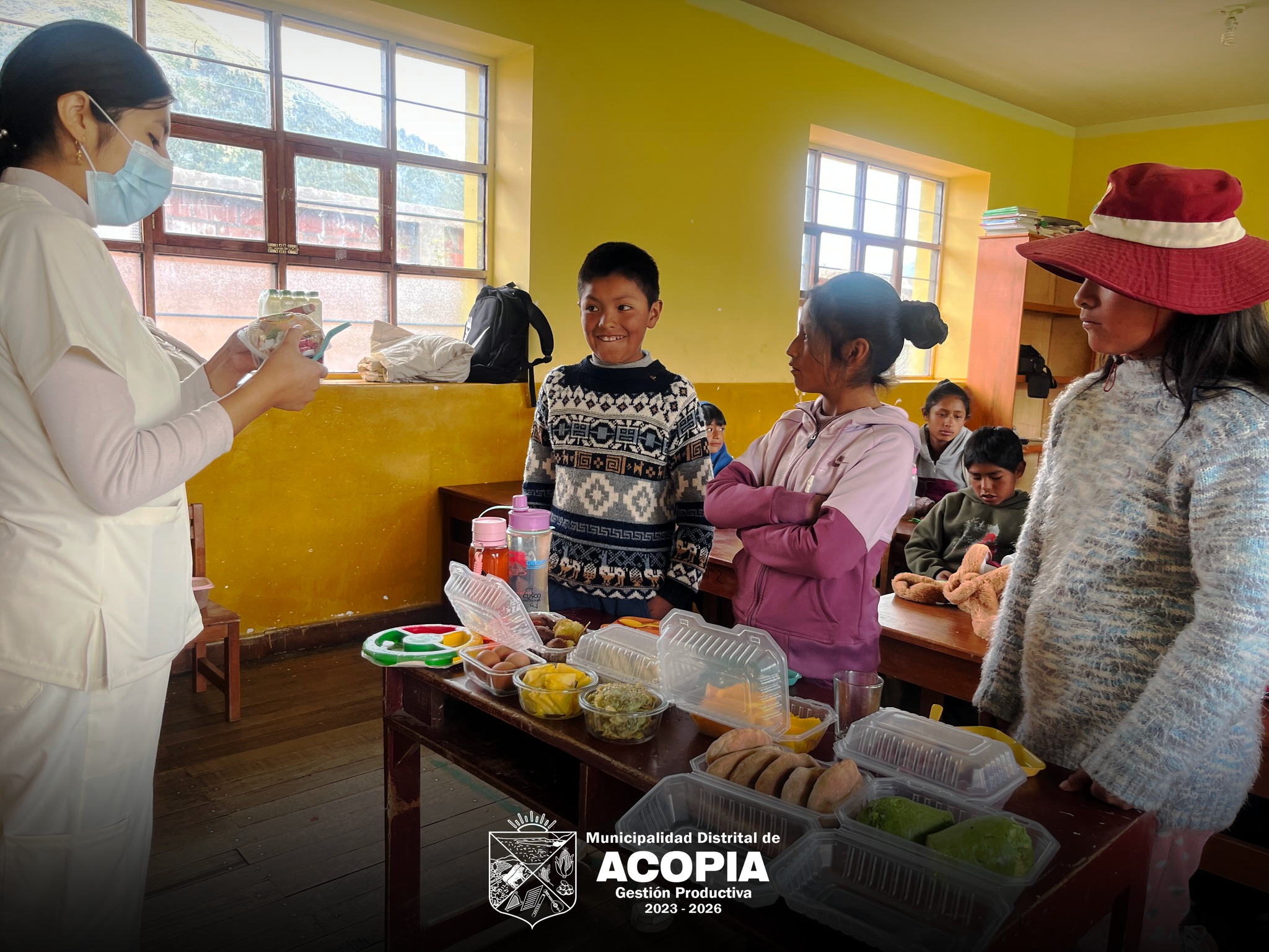 🥗👧👦... - Municipalidad Distrital de Acopia Gestión 2023 - 2026 | Facebook