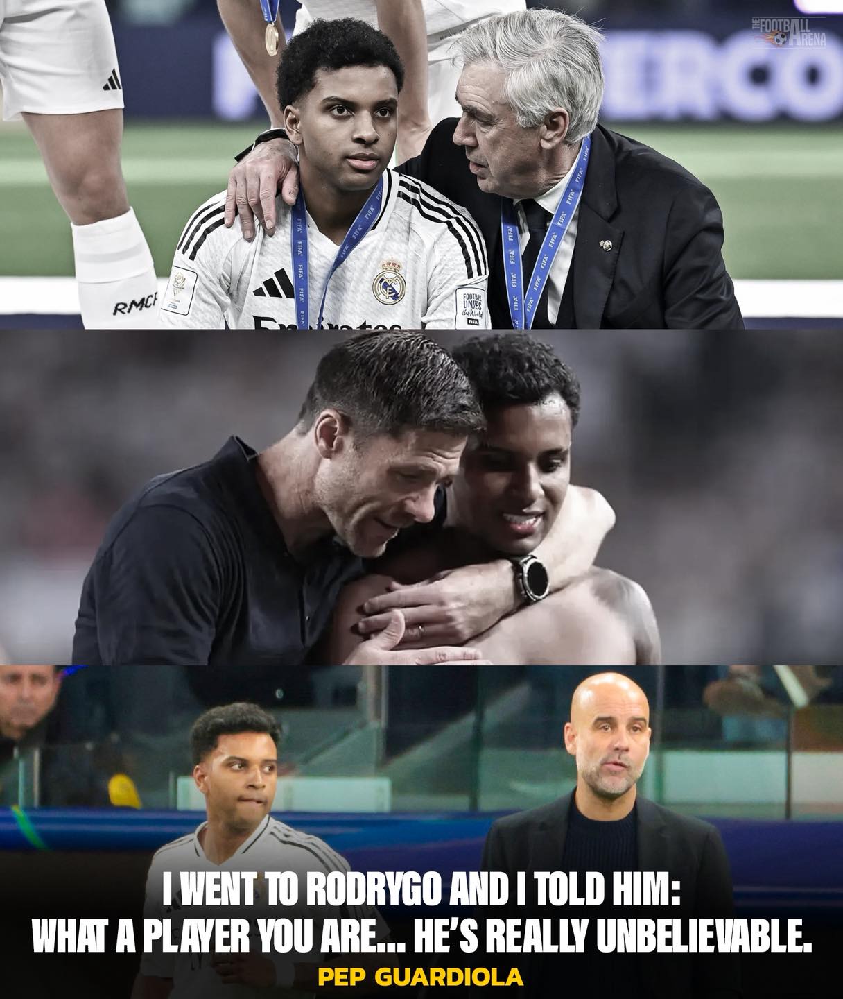 The Football - Carlo Ancelotti. Xabi Alonso. Pep Guardiola is a big fan ...