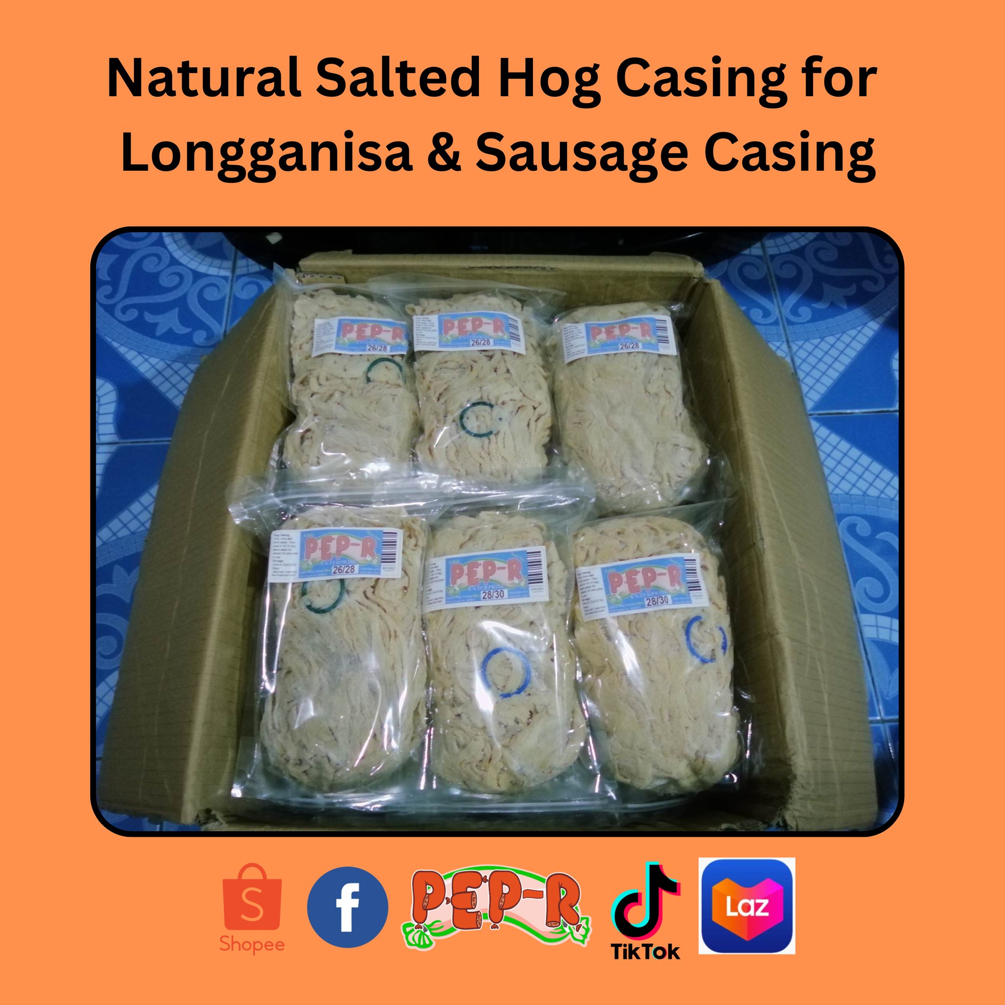 Nat... - PEP-R Hog Casing / Sausage Casing / Longganisa Casing | Facebook