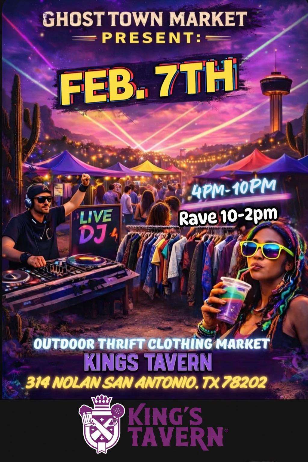 Cecilia - Looking for a Rave Dj and some host Djs. As well as vendors ...