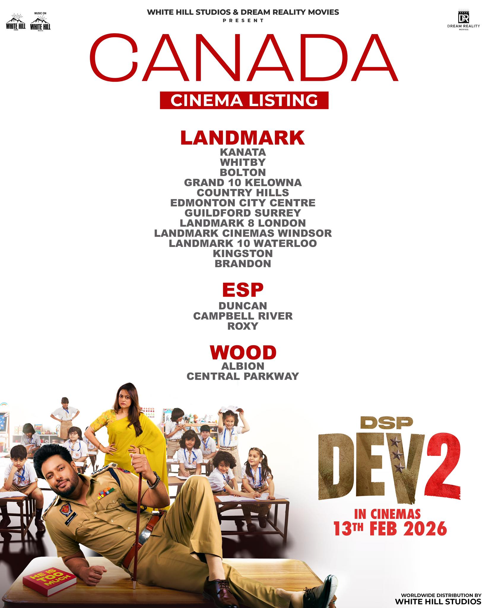 White - DSP DEV 2 arrives in cinemas across Australia on 13th Feb 2026 ...