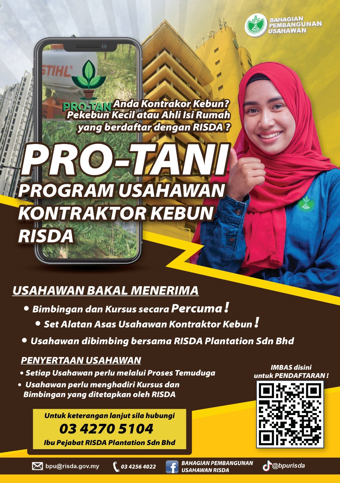 🌱 NAK JADI USAHAWAN... - Bahagian Pembangunan Usahawan RISDA | Facebook