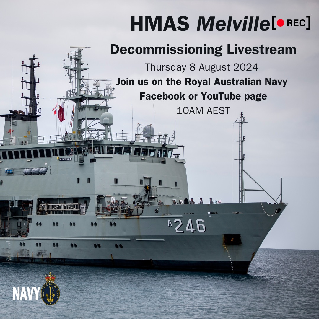HMAS Melville Decommissioning... - Royal Australian Navy | Facebook