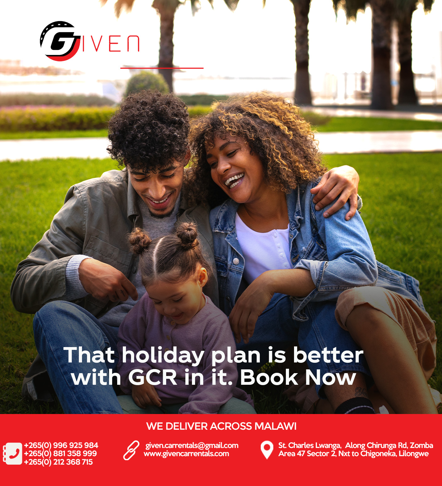 Given Car Rentals
