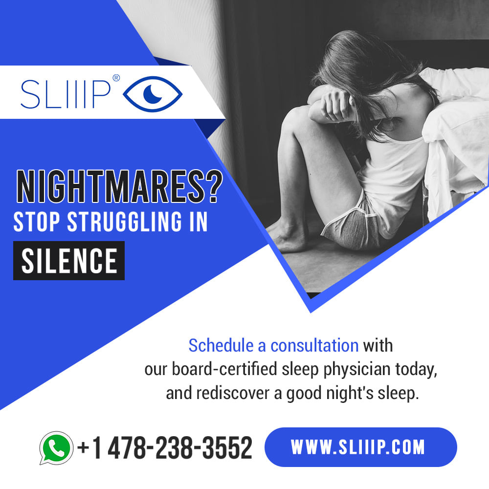 Sliiip - Nightmares? Stop struggling in silence. Schedule...