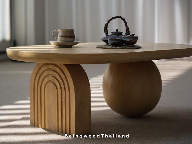 Rubby table 🍪 Original first design... - Beingwood Thailand