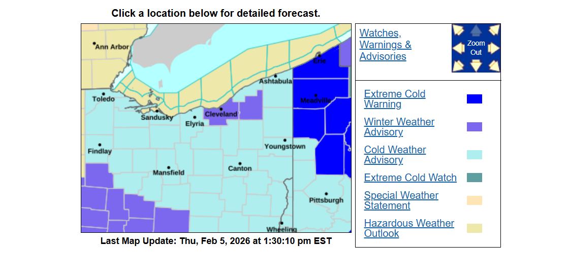 ️ WINTER WEATHER... - Northern Ohio Weather Experts | Facebook
