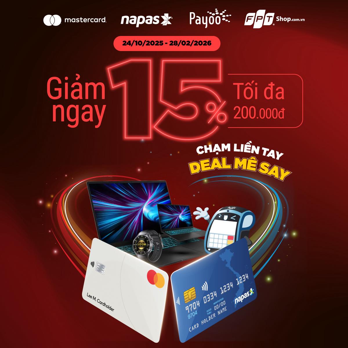 NAPAS - GIA HẠN CHƯƠNG TRÌNH KHUYẾN MÃI NAPAS X FPT SHOP -... | Facebook