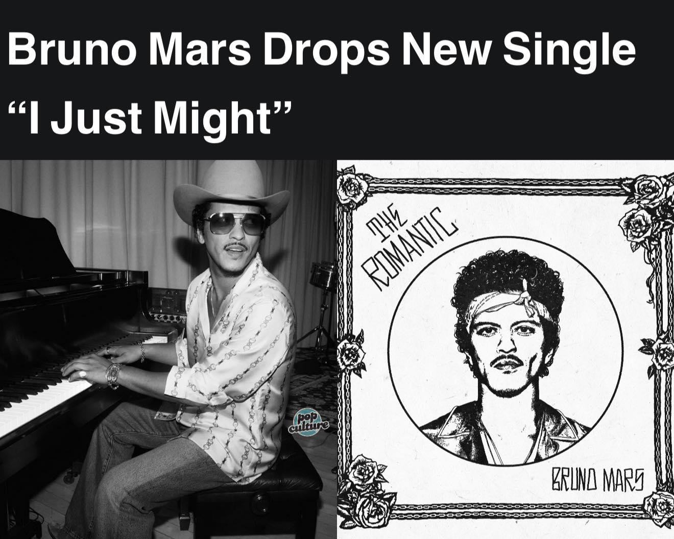 🚨 Bruno Mars has released his new single, “I Just Might