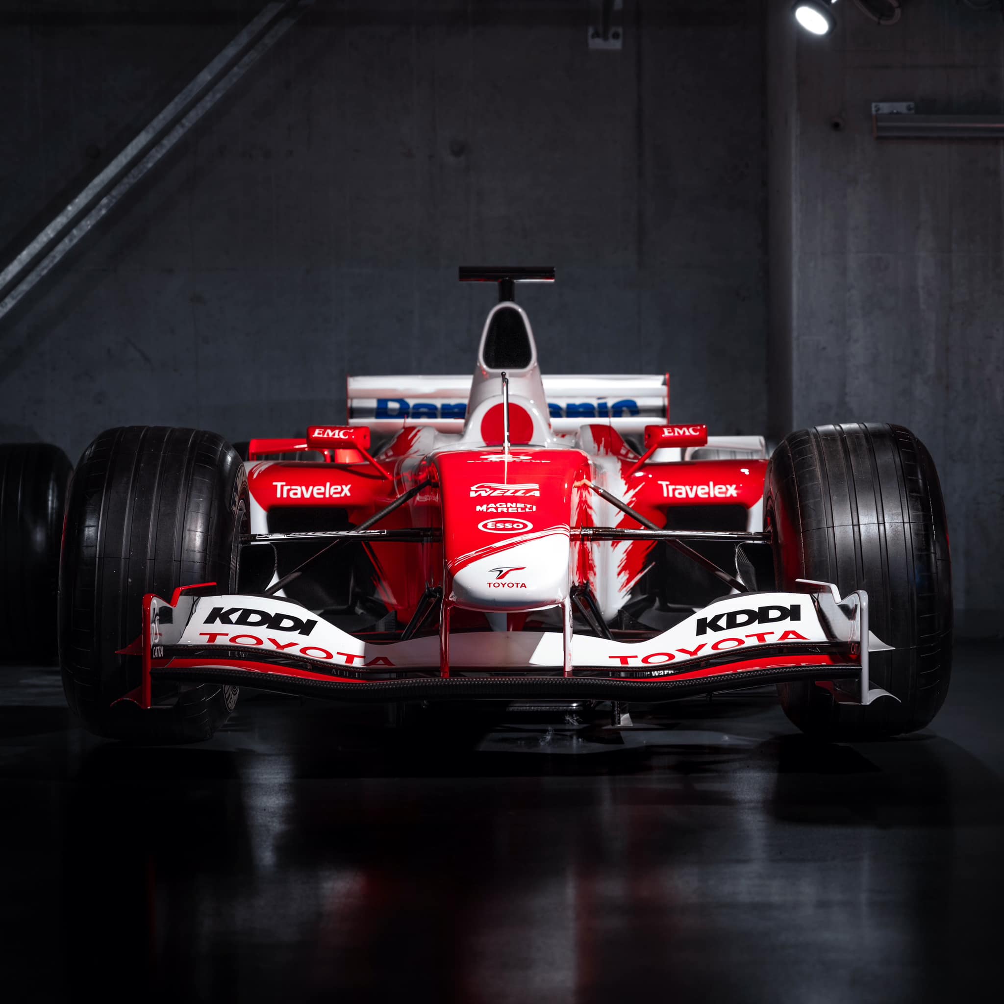 Missing the 2002 Toyota TF102 F1 car at Fuji Speedway
