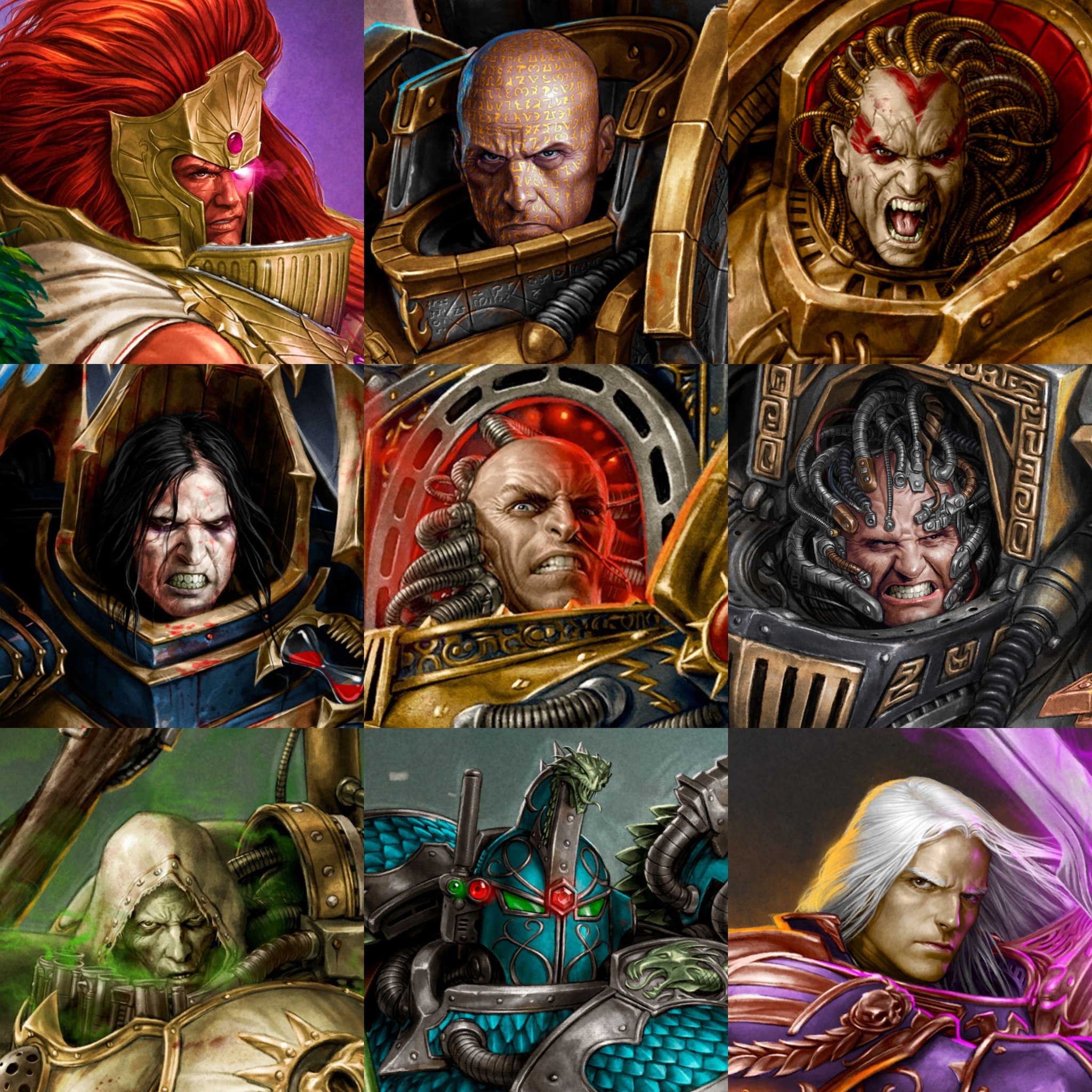 What are your thoughts on the Traitor Primarchs?