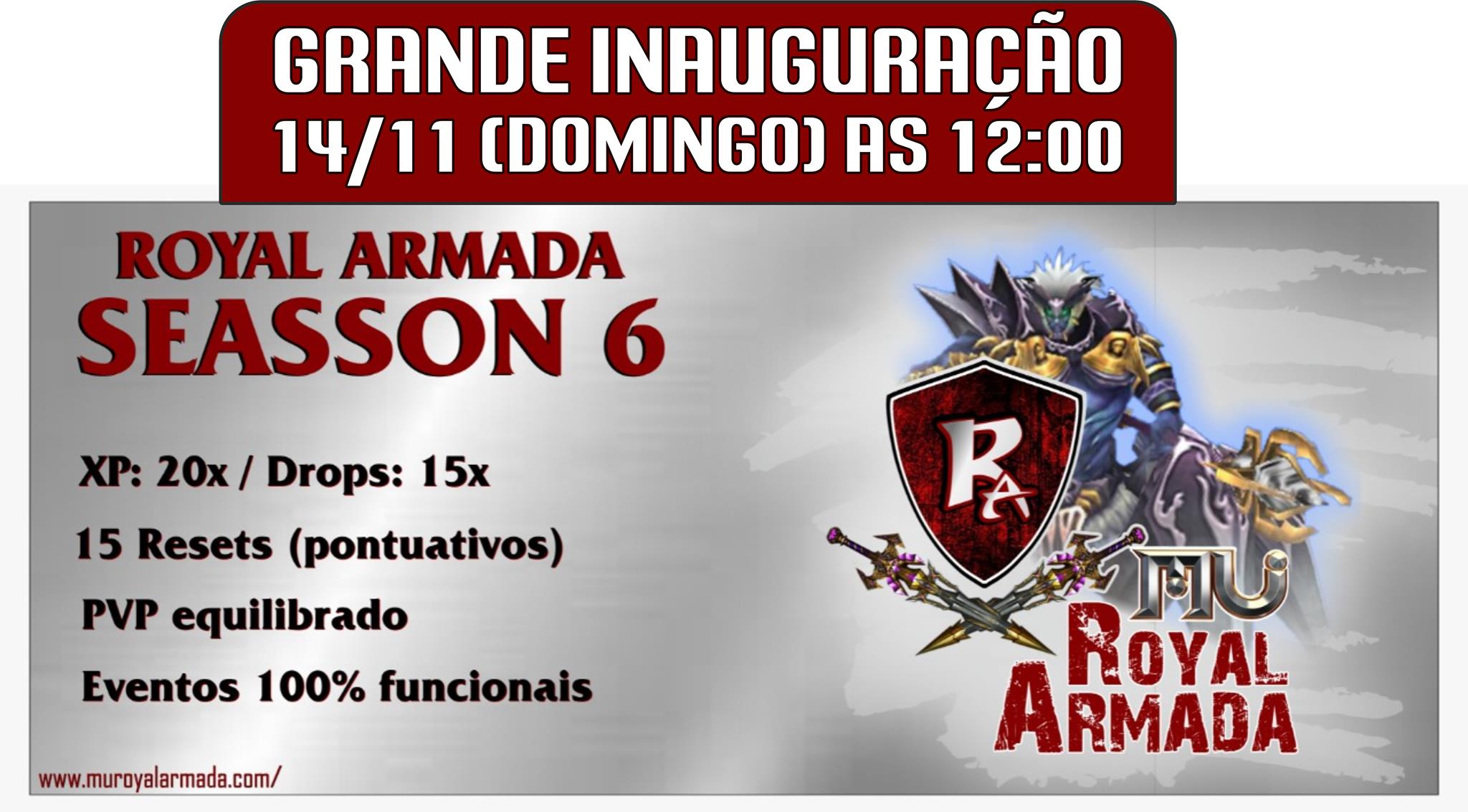 Mu Royal Armada - Você está preparado para trilhar seu...