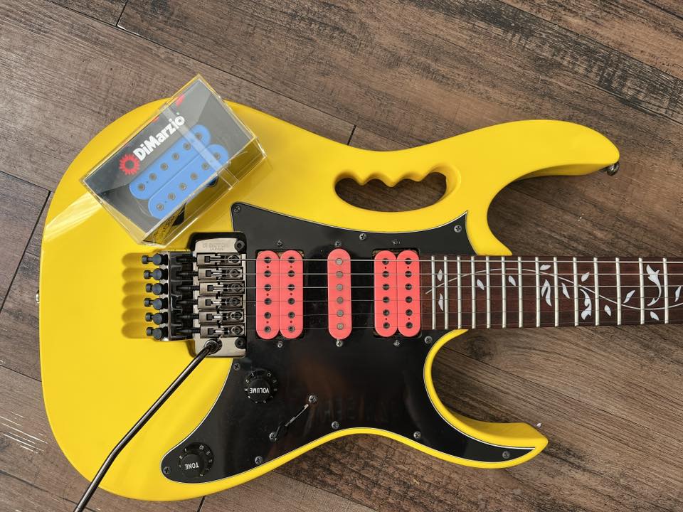 How to mod Ibanez Jem Jr for Steve Vai's sound