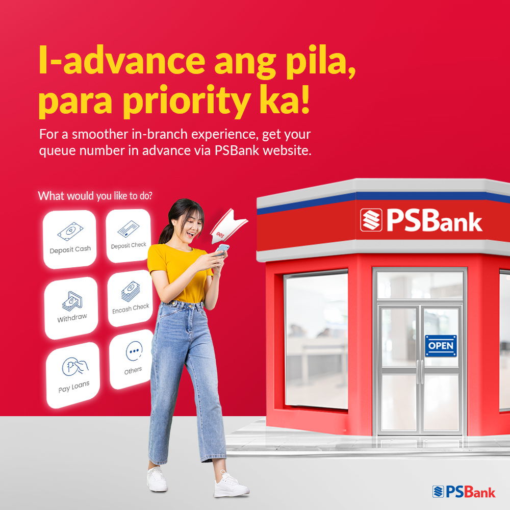 PSBank - No need to line up and encode your details when... | Facebook
