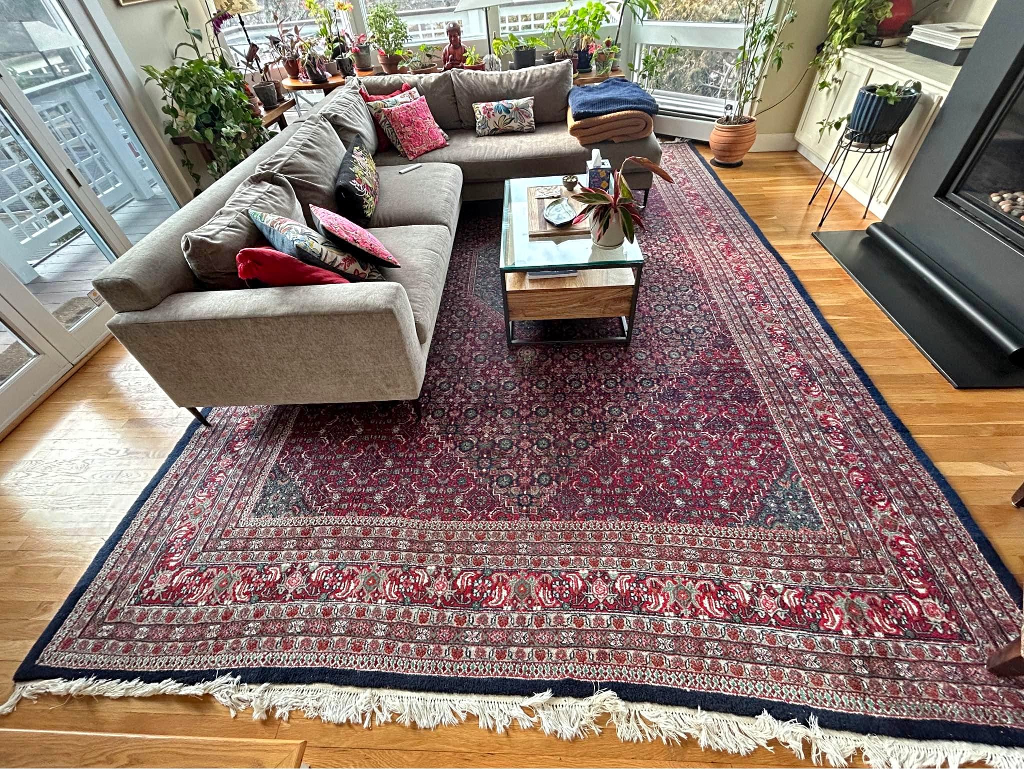 Exquisite Indian Handcrafted Bijar Rug - Area Rugs - Providence, Rhode ...