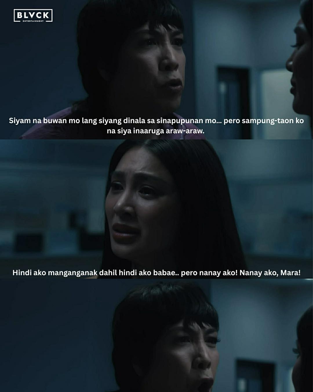 BLVCK - “Nanay ako, Mara! AKO ANG INA NIYA!” -Twinkle Siyam na buwan ...