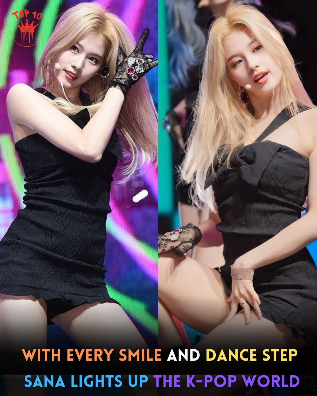 Sana's iconic “SHY SHY SHY” moment from TWICE's “CHEER UP” is