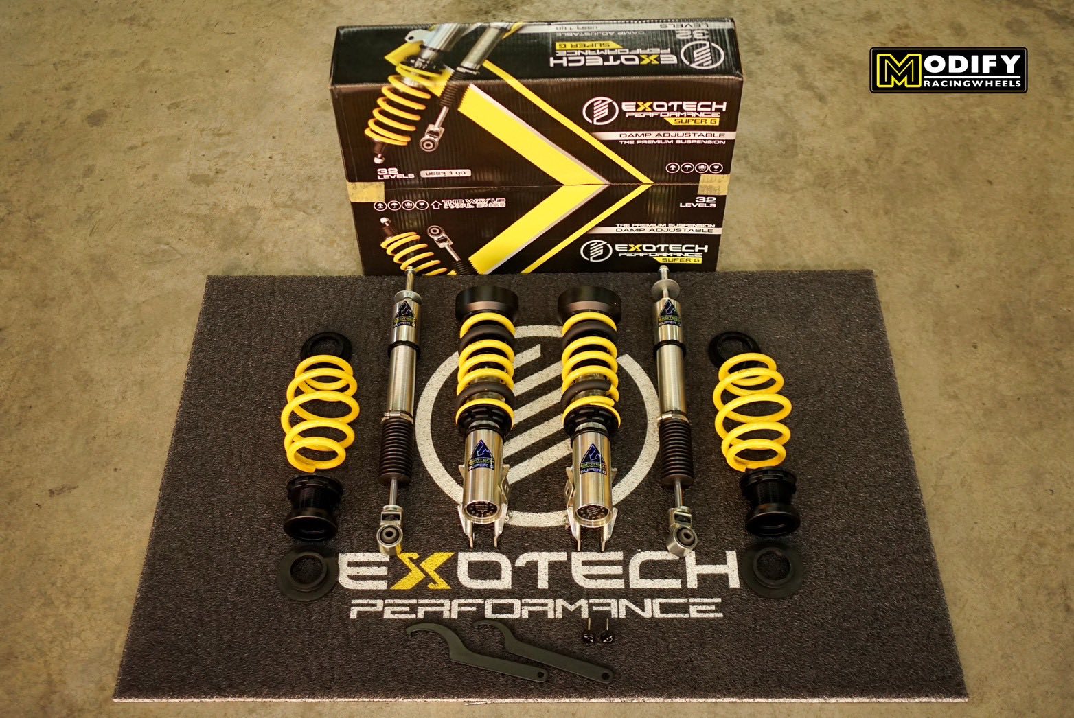 โช้คสตรัทน้องใหม่!!! “Exotech” (เอ็ก-โซ-เทค) 💛💜💛💜 มีทั้งระบบ TwinTube ...