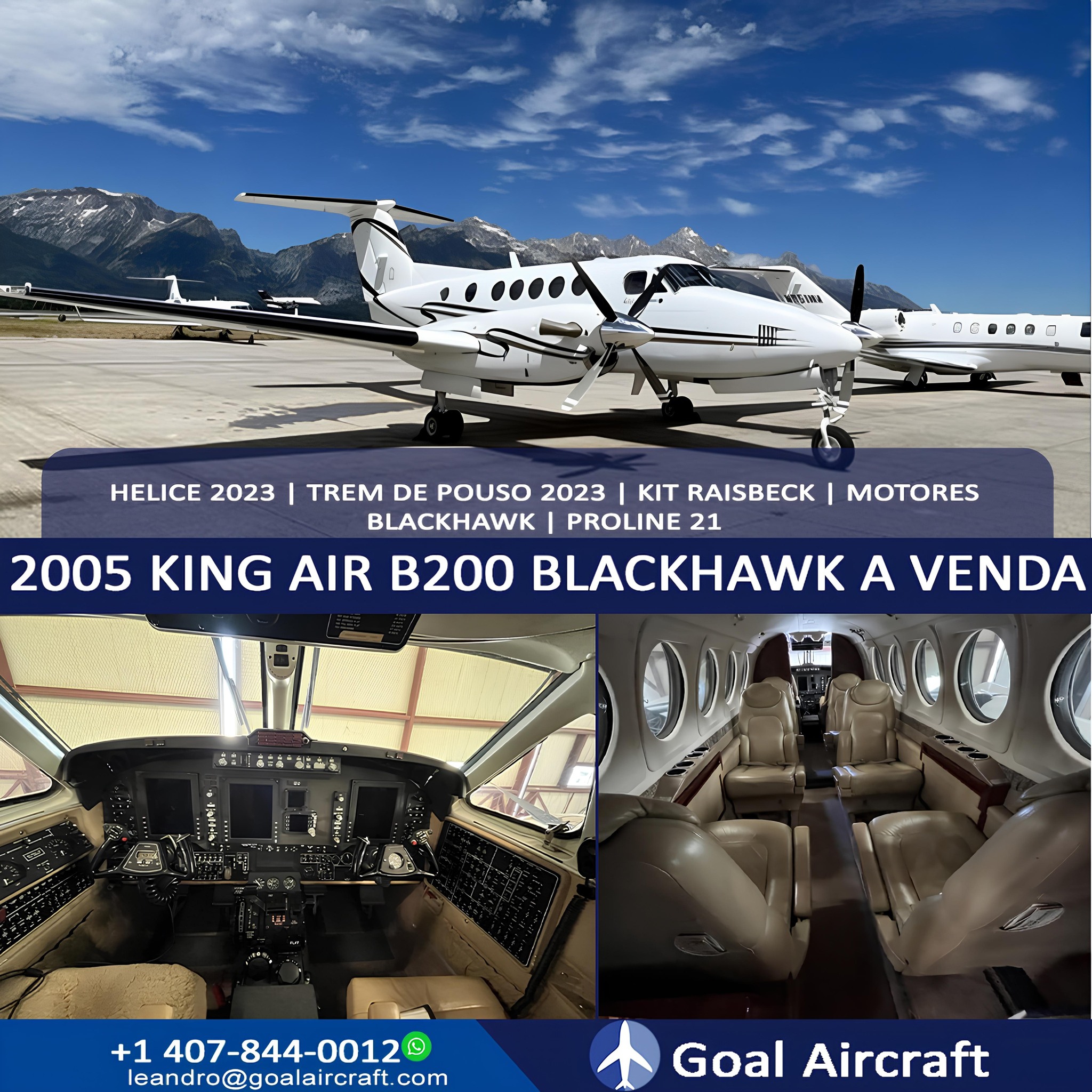 Goal - 1982 Baron B55 for sale by Goal Aircraft. Airframe: 3715 hours ...