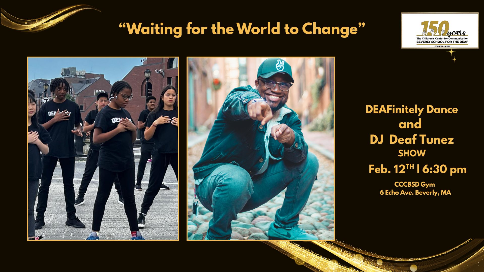 DEAFinitely Dance & DJ Deaf Tunez - Waiting on the World to Change