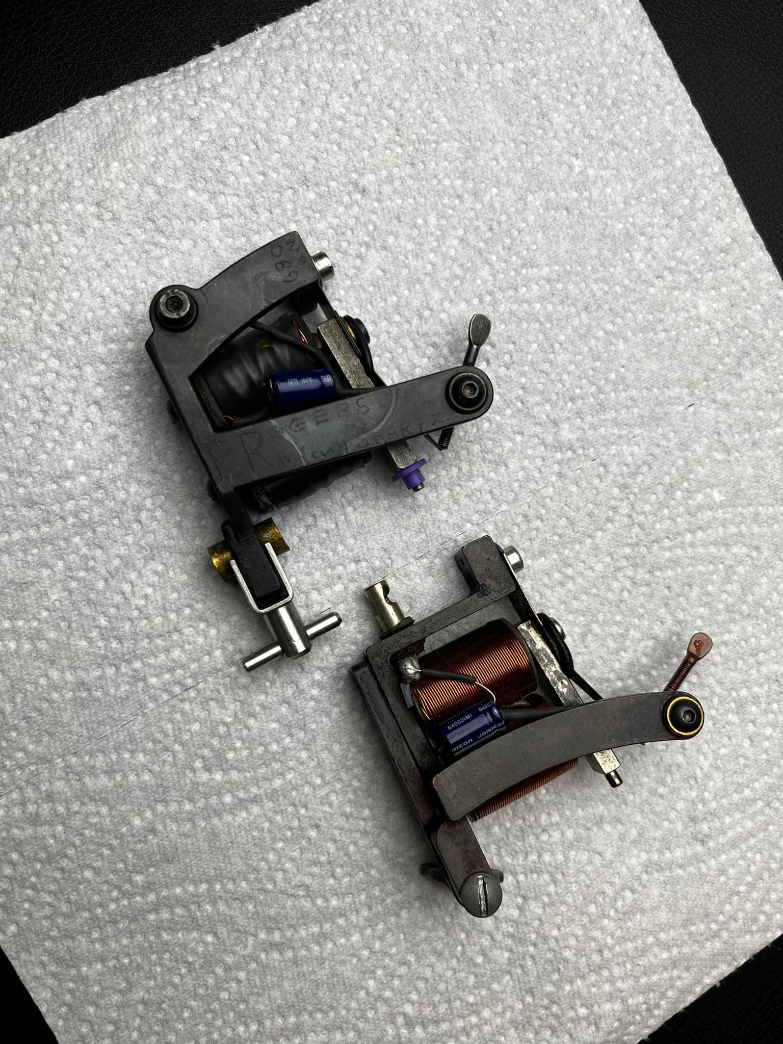 Authenticity of Paul Rogers Micky Sharps Tattoo Machine