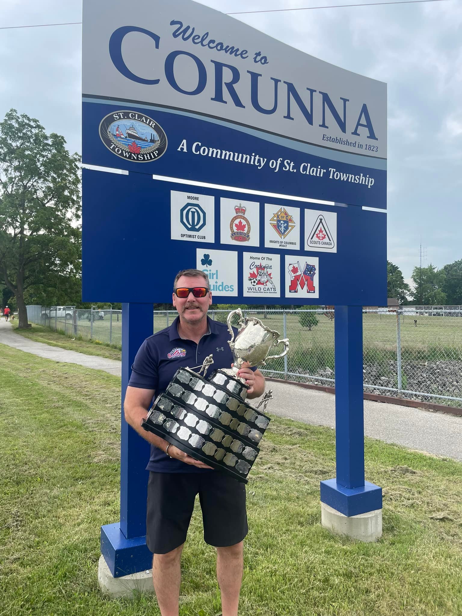 Saginaw Spirit - 📍Corunna, ON, with the Prouts #MemorialCup
