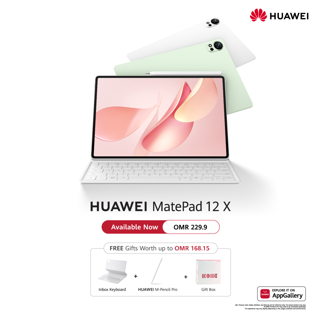 Discover the HUAWEI MatePad 12 X, designed with a PaperMatte