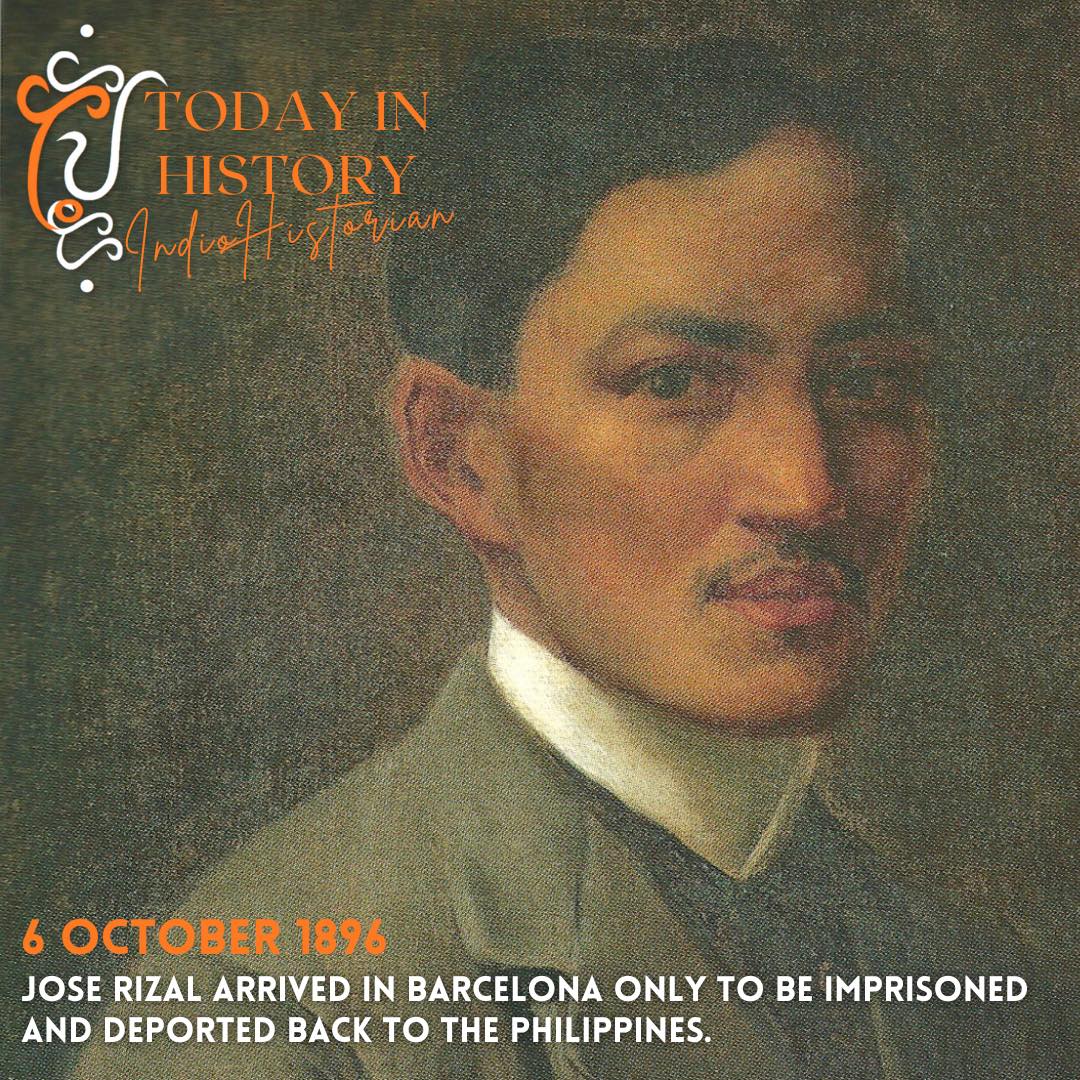 Indio Historian - #TodayinHistory in 1896, Jose Rizal... | Facebook